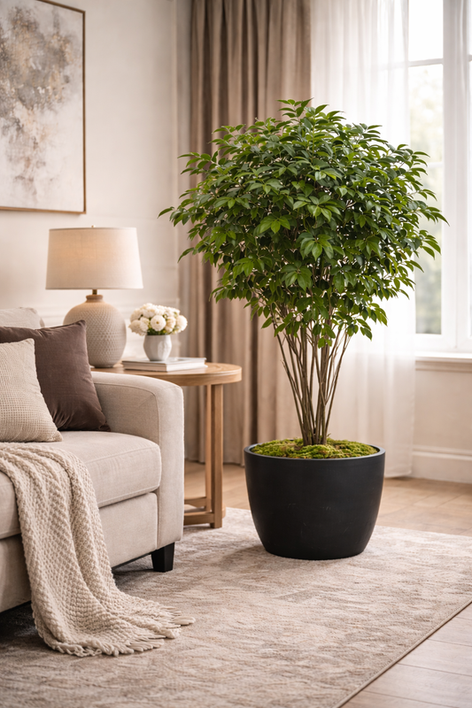 Pot Stijn zwart - D34 x H35