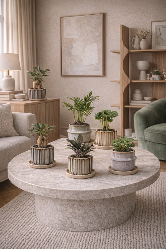 Mini planten set 6 - Inclusief pot set Barcelona