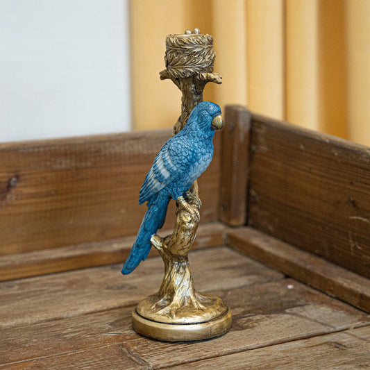 Kandelaar Vogel Blauw