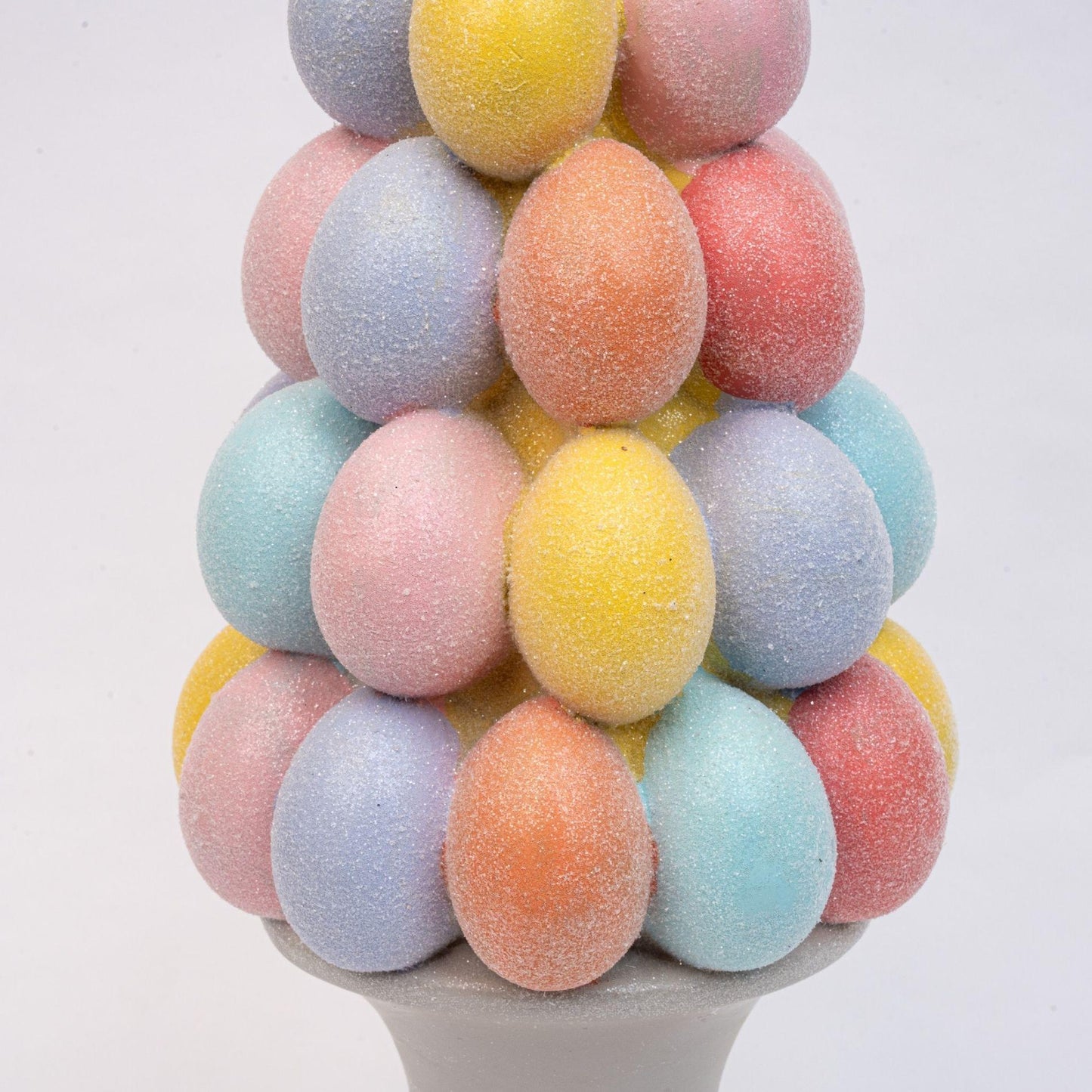 Paasei boom decoratie - Glitter pastel eieren - ↑ 40 cm