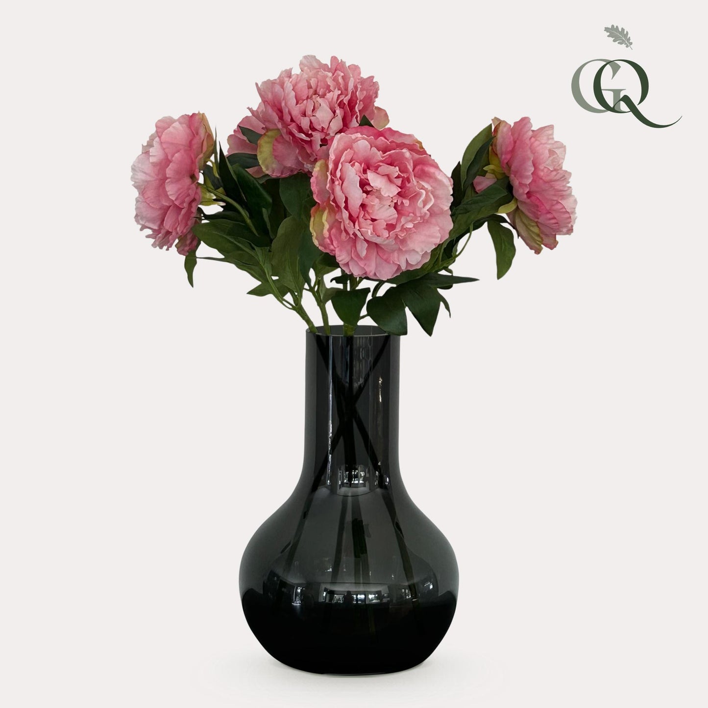 Kunstbloemen Solo Light Pink Peonies x 5 - 65cm
