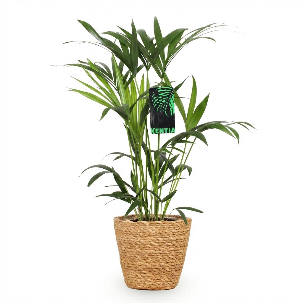 Kentia Palm (Howea Forsteriana) – 80–85 cm – Inclusief Mand