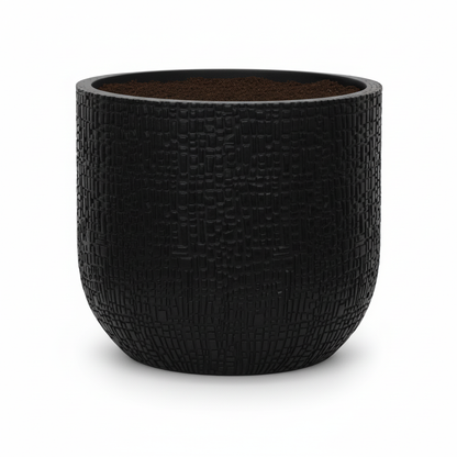 Capi Nature Skin Pot Bol Antraciet - D17cm - H15cm