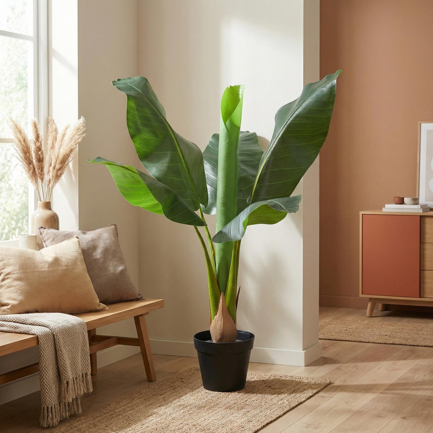 ARTIFICIAL Bananenplant Musa - 80cm